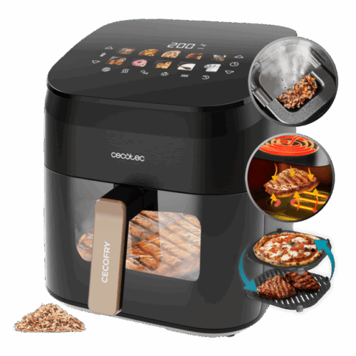 Freidora de aire Cecofry&Grill Smokin' 6500